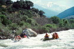 White Water Rafting in California