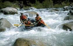 Lithium Rapid on the Kaweah River